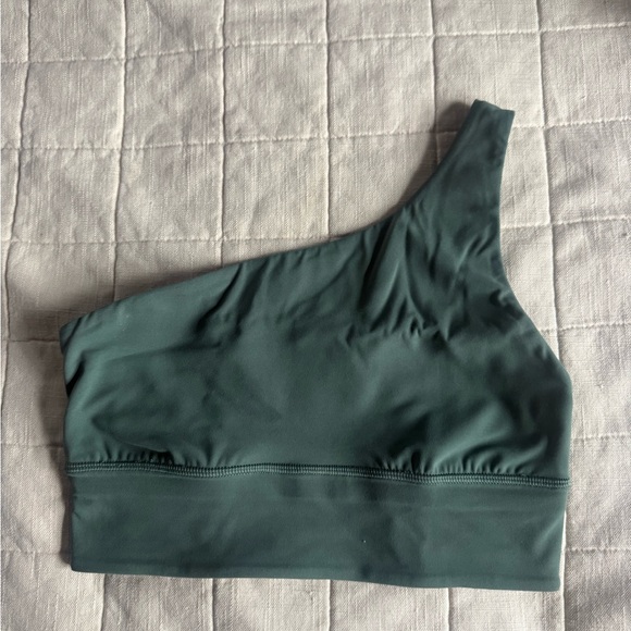 lululemon athletica Other - Lululemon align asymmetrical bra medium forest